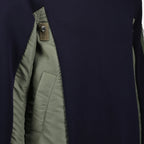 bi-material pull, Sacai, oversized fit, contemporary design, Autumn-Winter 2025