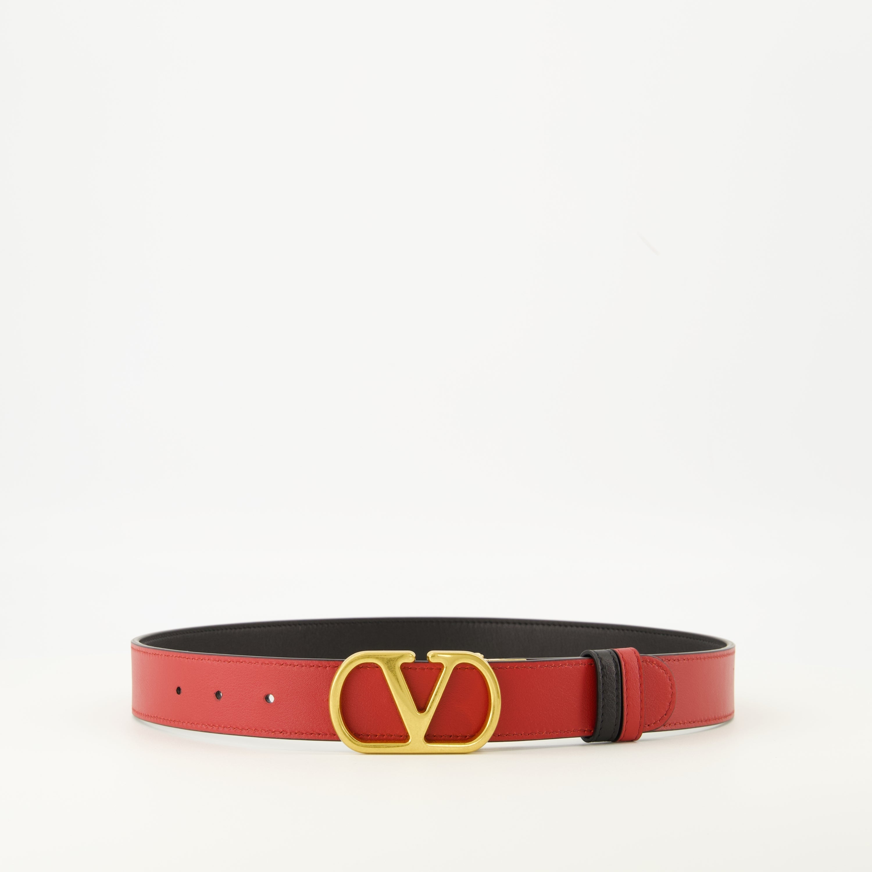 VLogo belt, Valentino, leather belt, reversible belt, fashion accessories