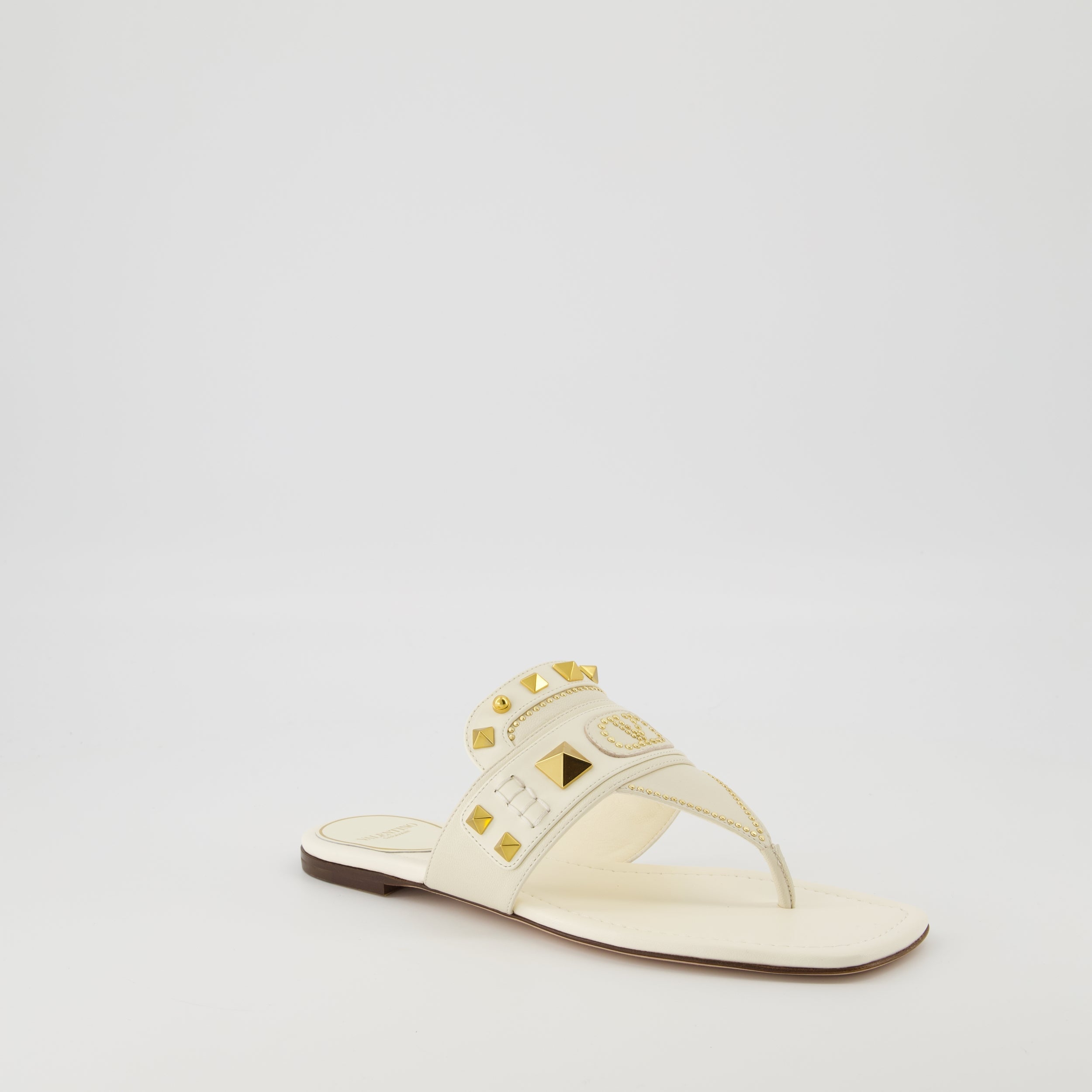 sandals, goat leather, open toe, summer footwear, brass details