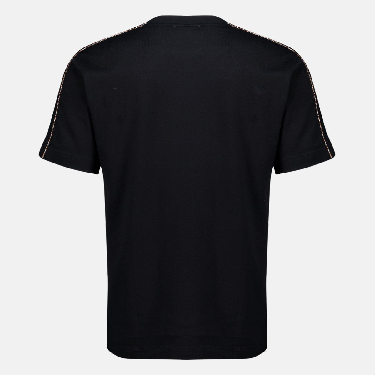 T-Shirt with Check Trim