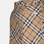 Image of Plaid Wool Trousers by Burberry for Men - Season Autumn-Winter 2024 - Detail View 5