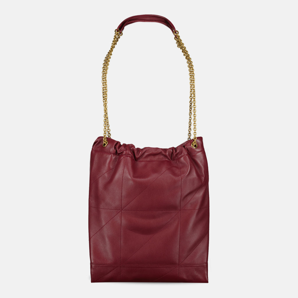 サン・ローランの女性用ジャイミー・ポーチバッグの画像 - 2025年秋冬シーズン - 後面ビュー