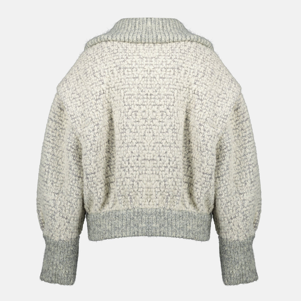 gray boucle jacket iro women 15636491010428