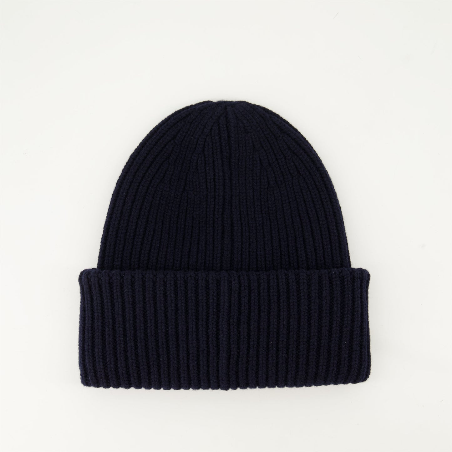 wool-cashmere beanie, navy beanie, winter accessory, Moncler beanie, premium hat