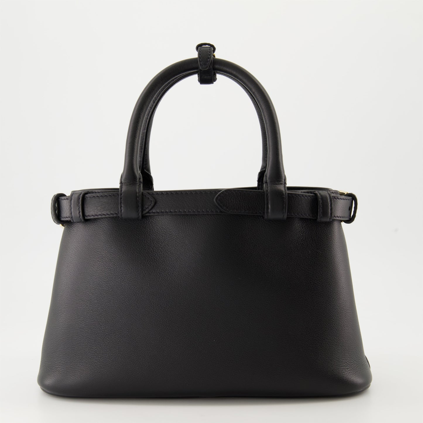 Prada, Buckle Bag, Black Leather, Luxury Handbag, Autumn-Winter 2024