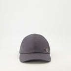 Dior cap, CD Icon, adjustable cap, grey cotton cap, luxury accessories