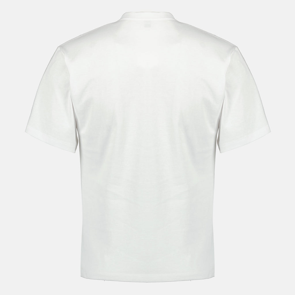 Image of Cassandre Oversize T-Shirt by Saint Laurent for Men - Season Spring-Summer 2026 - Back View