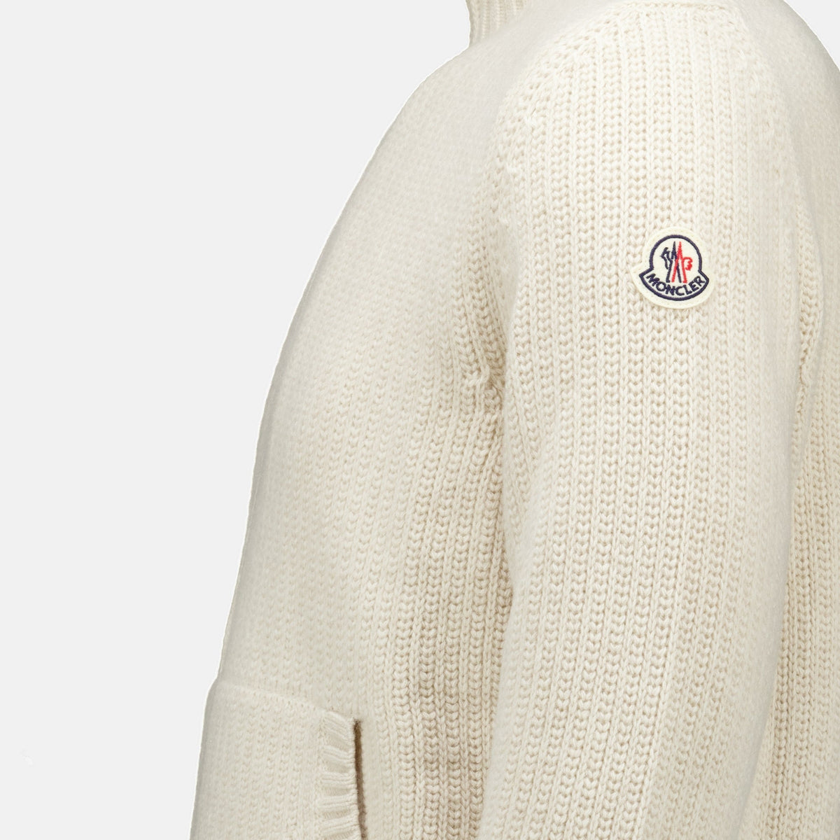 Beige Wool Cardigan