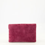 Immagine della Pochette Cassandre in Velluto Viola di Saint Laurent per Donna - Stagione Primavera-Estate 2026 - Vista Posteriore