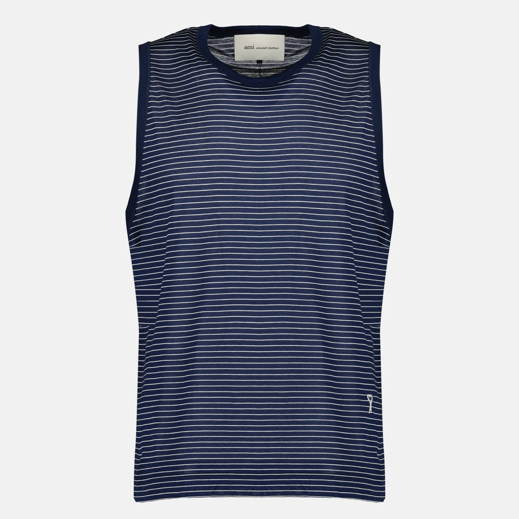 Top in Cotone a Righe