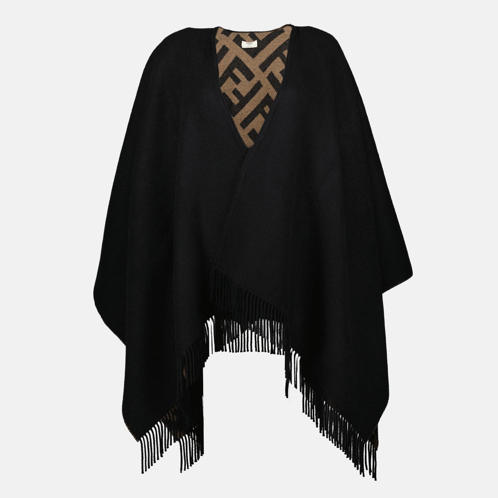 reversible ff poncho fendi women 15618306244988