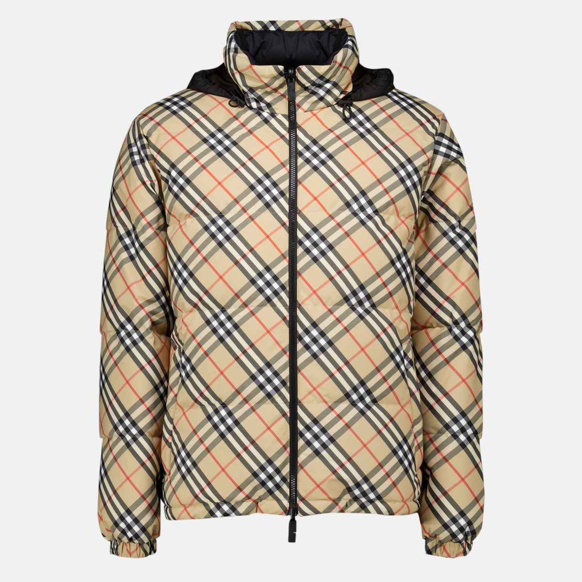 Reversible Check Quilted Jacket