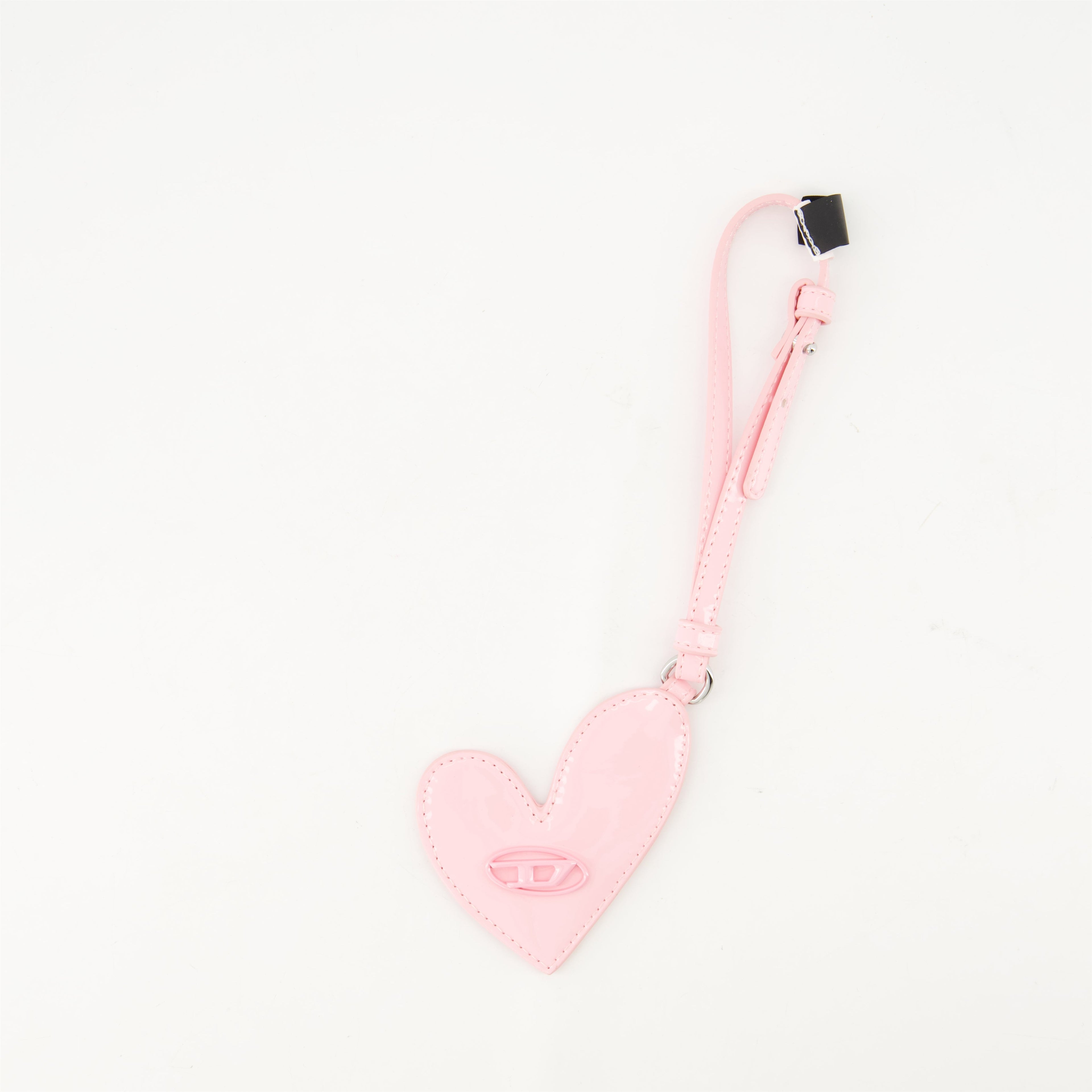 heart keychain, Diesel keychain, mirror keychain, women's accessories, trendy keychain