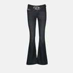 Imagen de los jeans bootcut D-Ebbey-S2 1969 de Diesel para Mujeres - Temporada Otoño-Invierno 2024 - Vista Frontal