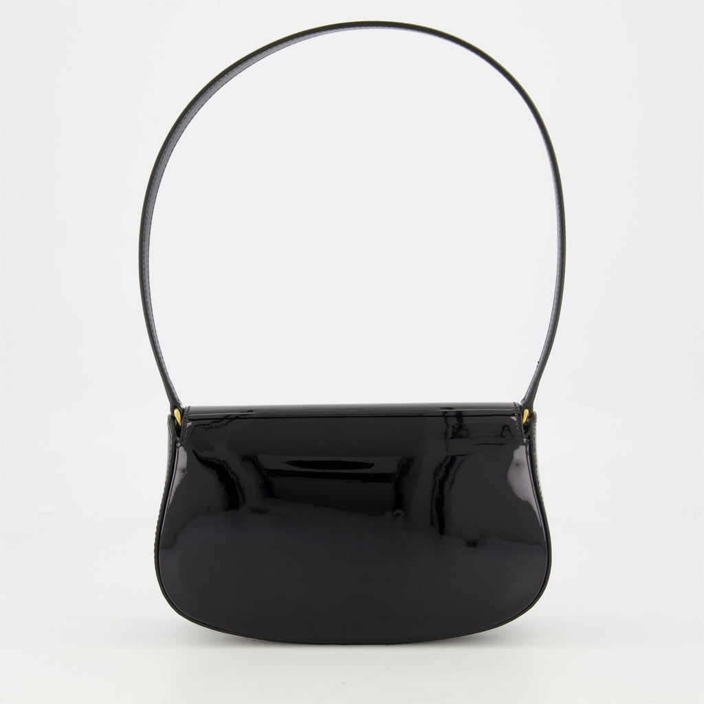 Mini Sac Voltaire, patent leather bag, Saint Laurent accessories, women’s handbags, luxury fashion