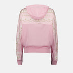Imagen de una sudadera de seda y algodón de Versace para mujeres - Temporada Primavera-Verano 2025 - Vista de Detalle 2