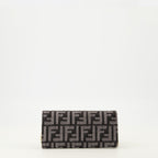 Image of Denim Chain Wallet by Fendi for Women - Season Autumn-Winter 2025 - Back View