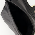 Fendi Mamma Baguette, luxury handbag, nappa leather bag, suede interior, designer accessories