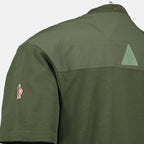 Moncler Grenoble, Kaki Pocket T-Shirt, men's t-shirt, fashion t-shirt, premium cotton t-shirt