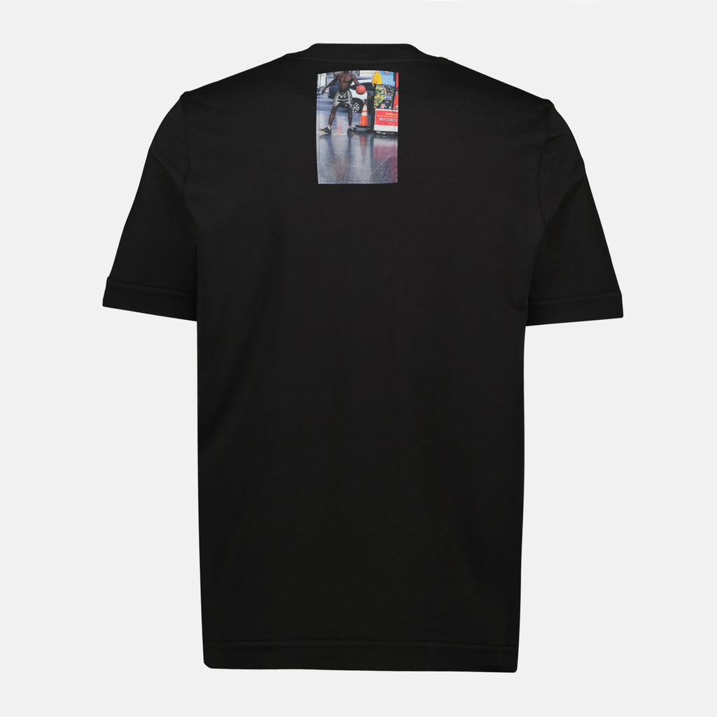 Diesel T-shirt, oversized fit, cotton blend, round neck, men's fashion