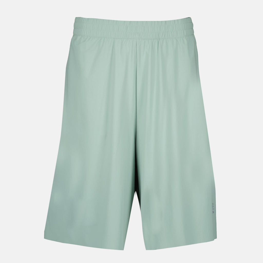 MM6 shorts, green sports shorts, oversized fit, nylon shorts, Spring-Summer collection