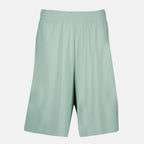 Image of Green Sports Shorts by Mm6 for Women - Season Spring-Summer 2025 - Front View