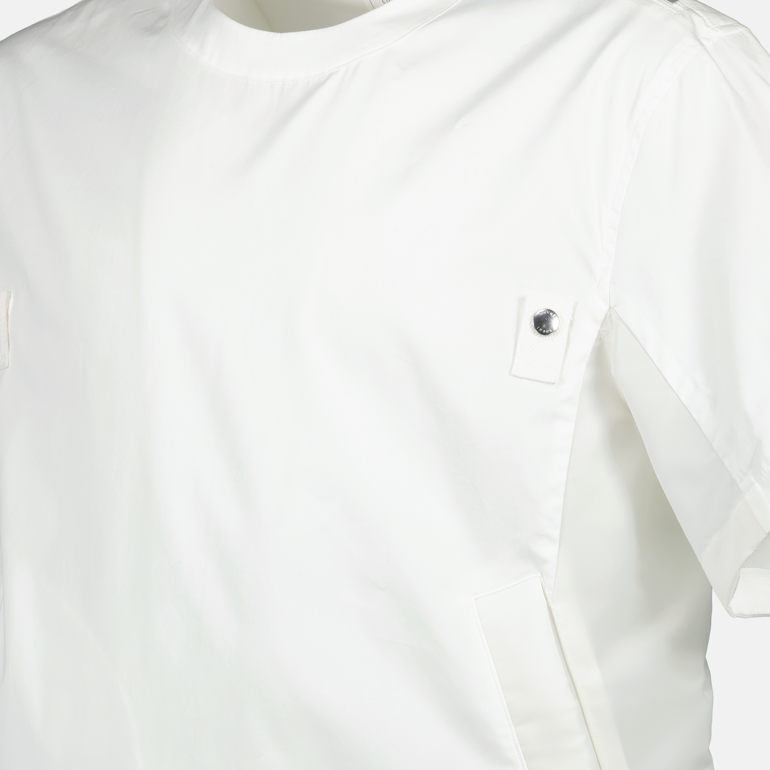 jersey t-shirt, Sacai, white t-shirt, casual wear, Spring-Summer collection