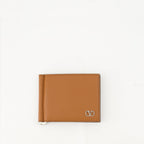 VLogo wallet, leather wallet, Valentino Garavani, men’s accessories, luxury wallet