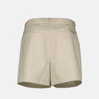 Image de shorts en laine par Fendi pour hommes - Saison Printemps-Été 2024 - Vue en détail 2
