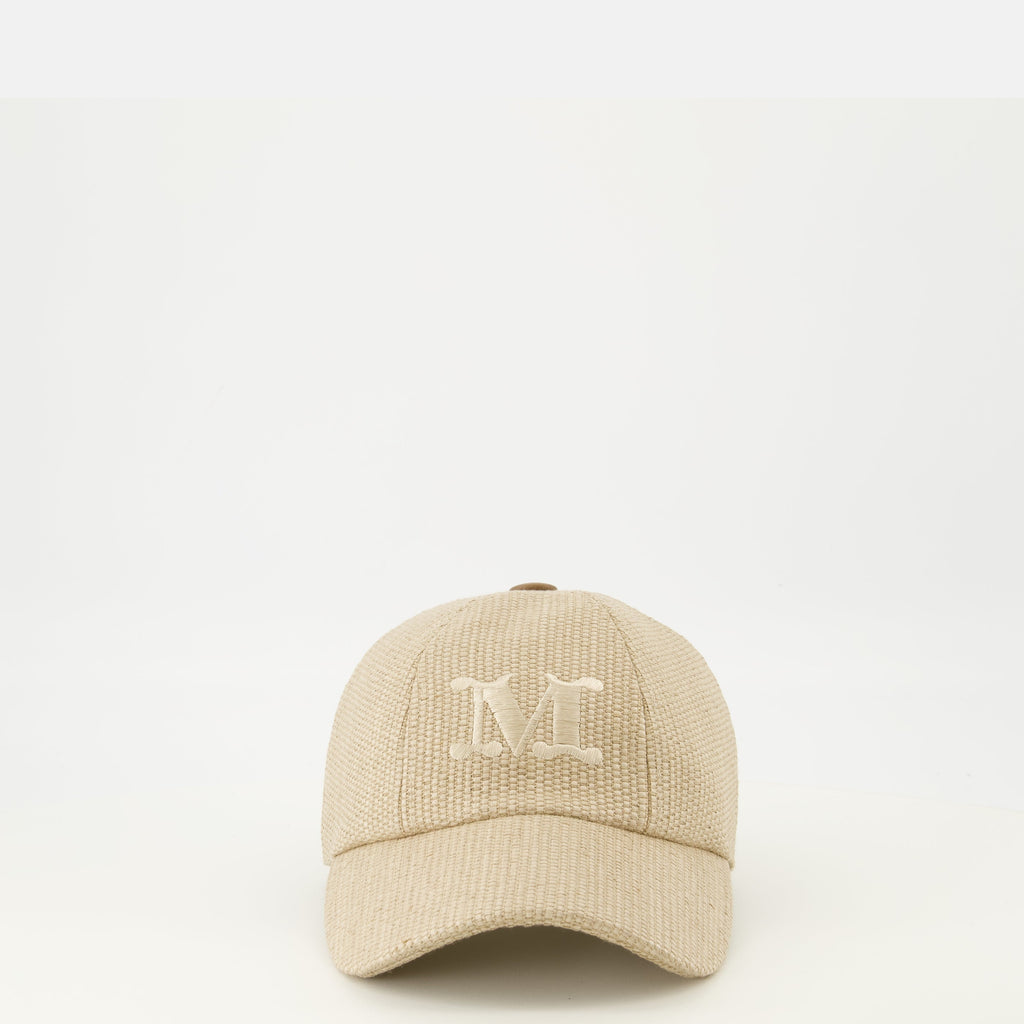 Gorra de Raffia Beige