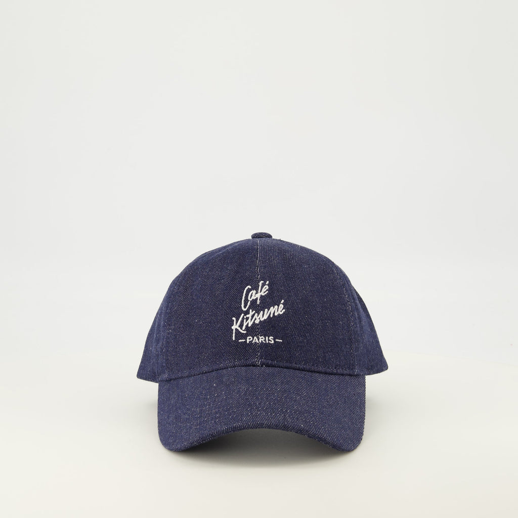 데님 블루 캡 - Maison Kitsuné
