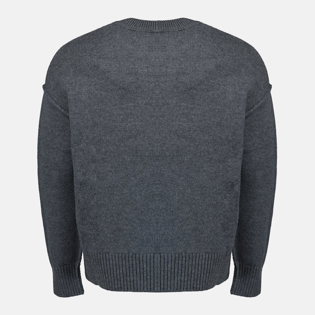 Bilde av Ami de Cœur-genseren i grå fra Ami PARIS for unisex - Sesong Vår-Sommer 2026 - Produktdetaljvisning 1