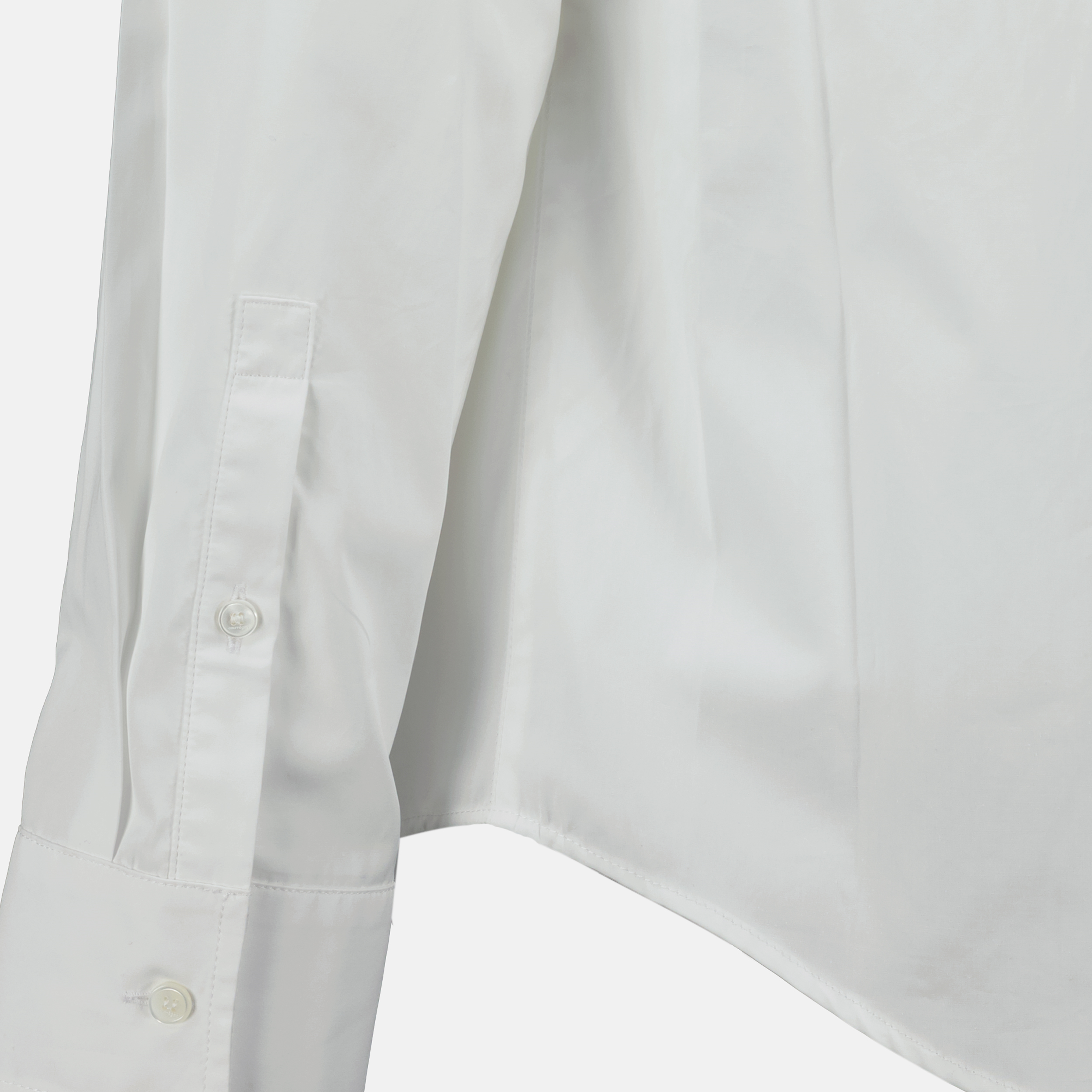 Classic Zip Shirt in Poplin