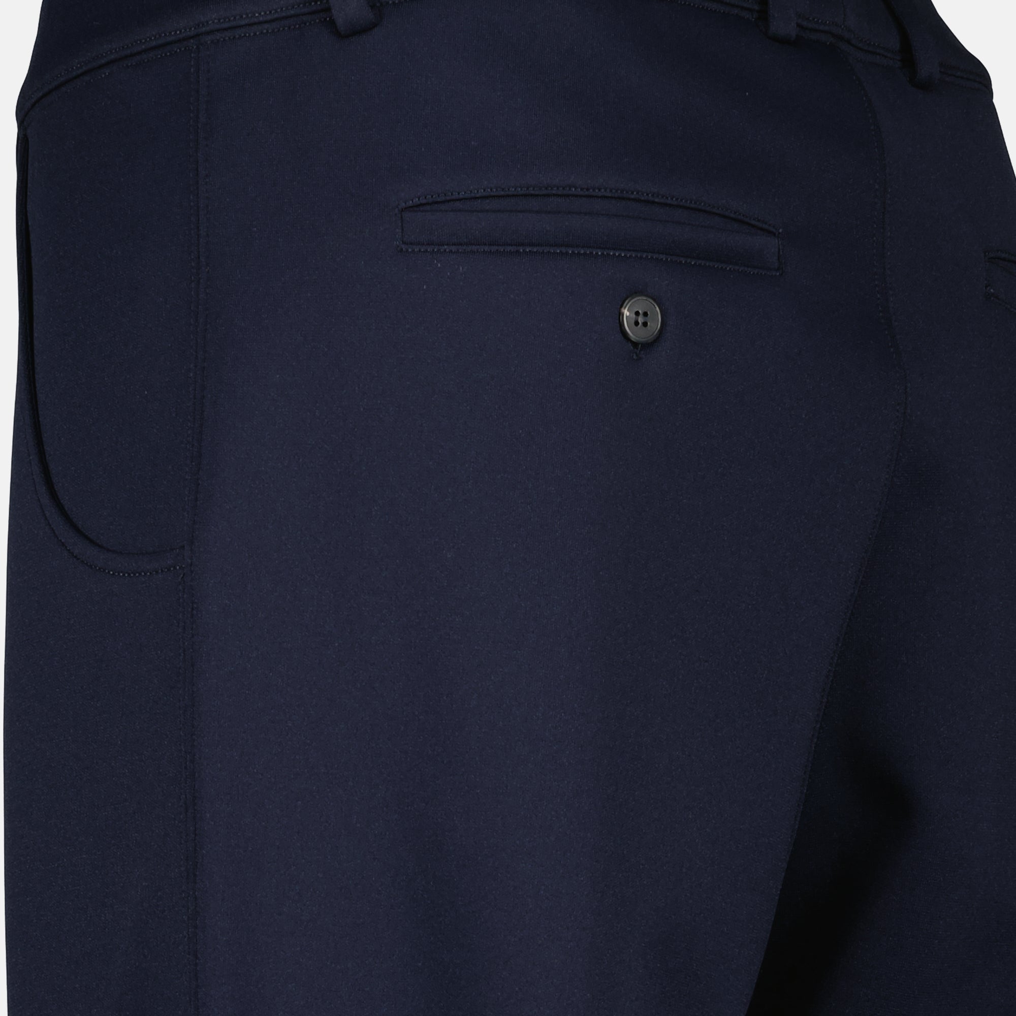 Navy trousers, Prada pants, Men's fashion, Straight cut trousers, Nylon pants