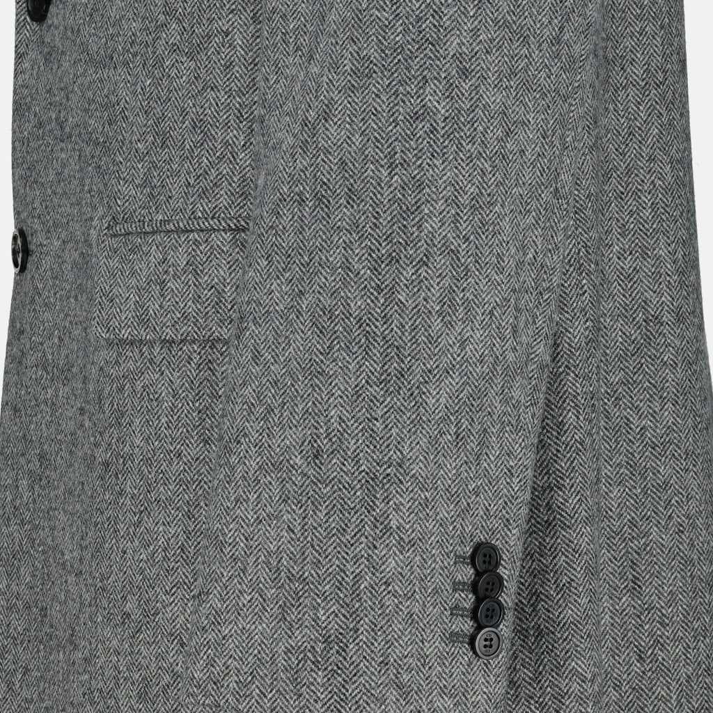 Cappotto in Lana Grigia