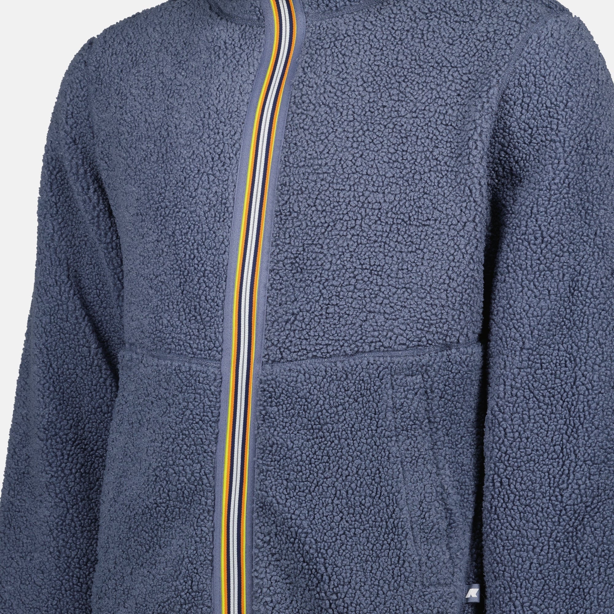 Image of Reversible Sherpa Jacket by K-Way for Men - Season Autumn-Winter 2024 - Detail View 6