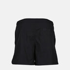 Image of Black Swim Shorts by Moncler for Men - Season Spring-Summer 2025 - Detail View 7