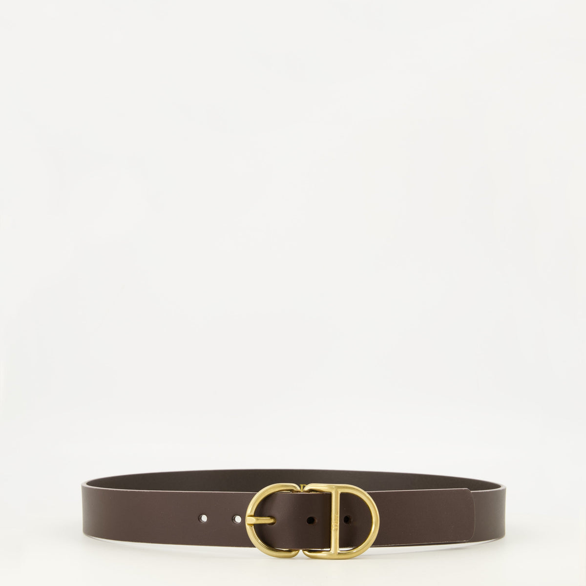 Brown Leather CD Belt