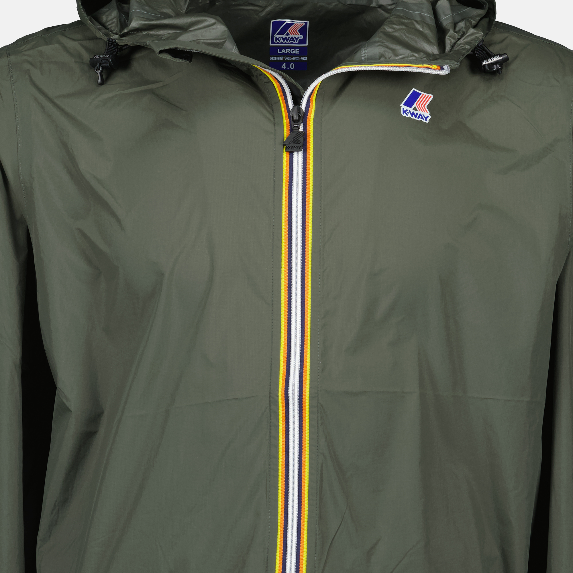 K-Way windbreaker, Claude 3.0, water-repellent jacket, packagingable windbreaker, breathable outerwear