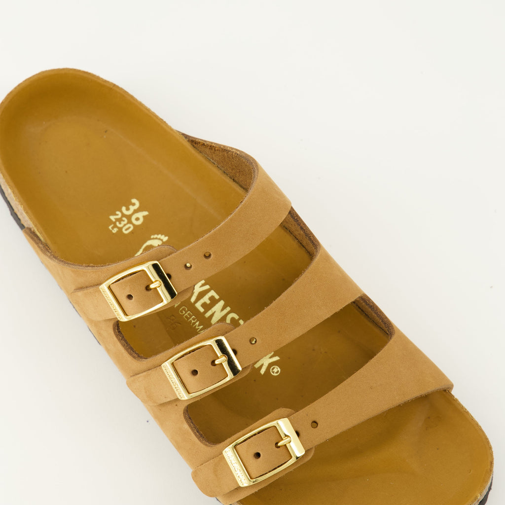 Florida Brown Nubuck Sandals