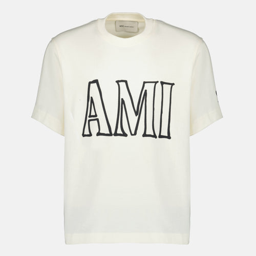 メンズ シャツ | Ami de Coeur | AMI PARIS AMI paris エンボス加工白 