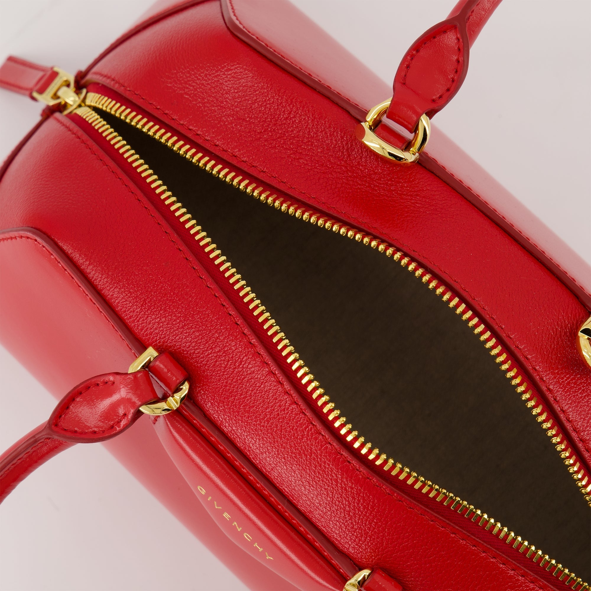 Givenchy bag, Antigona Cube, red leather bag, luxury handbag, fashion accessories