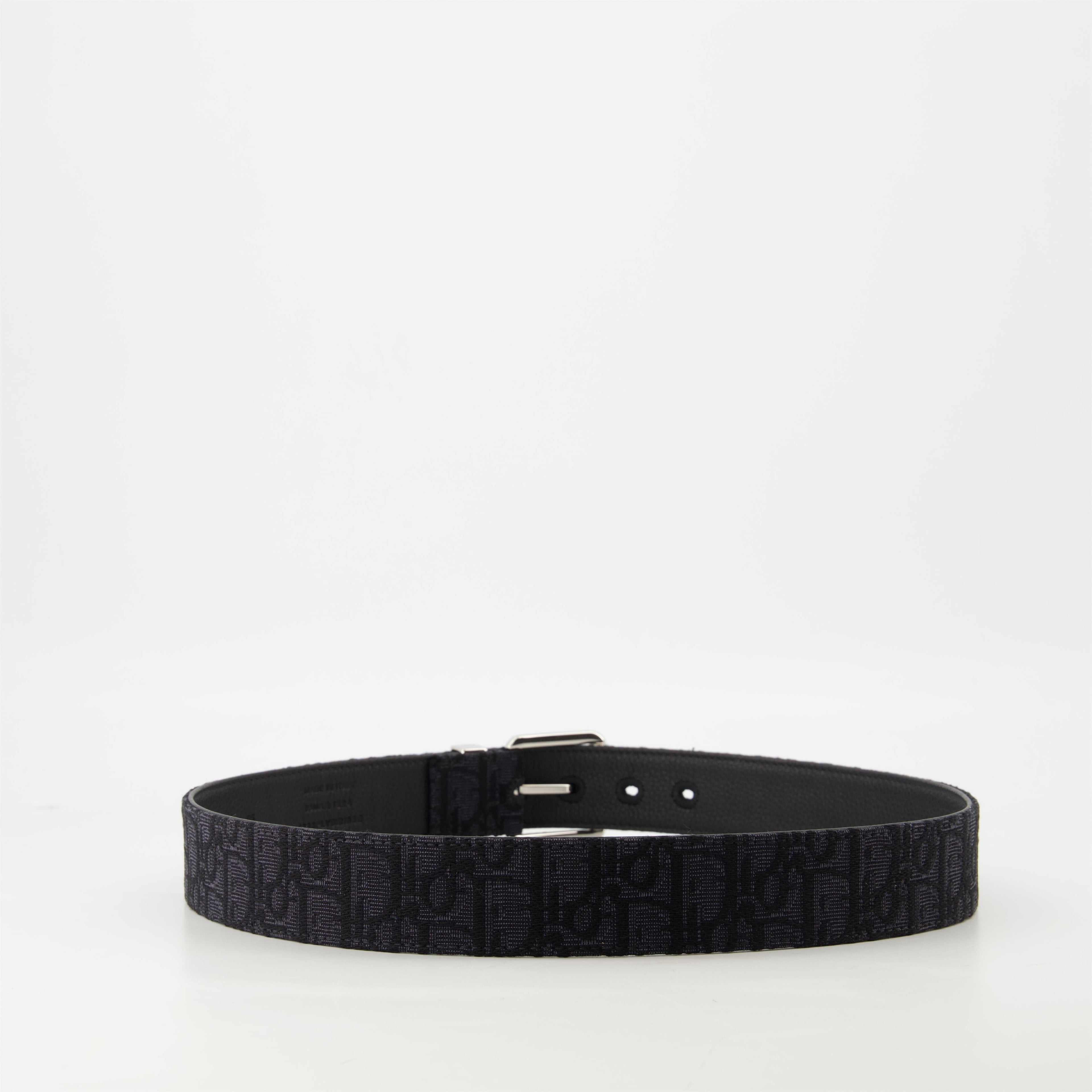 Oblique Jacquard Belt, Dior belt, adjustable belt, designer accessories, luxury belts