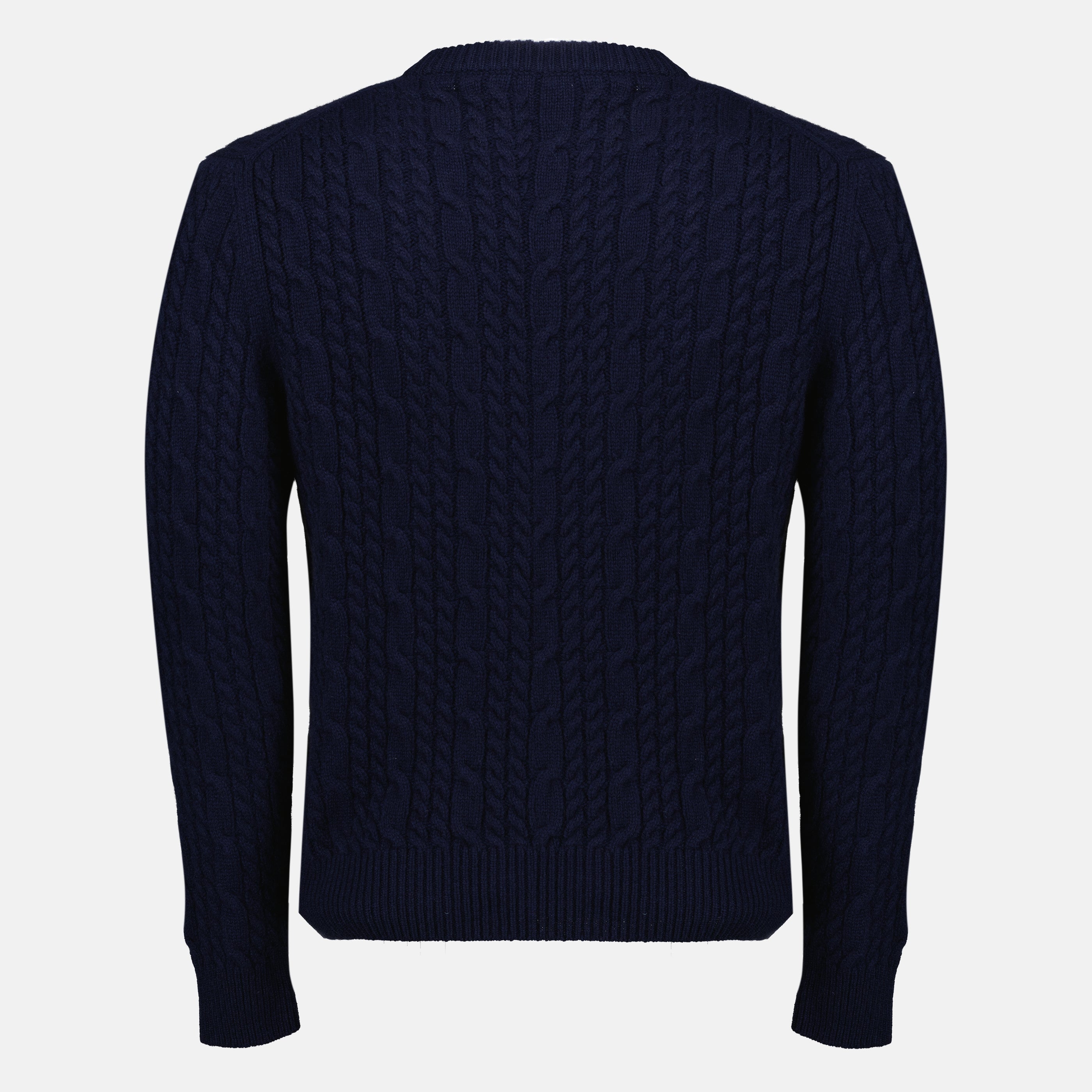 Navy Blue Knit Sweater