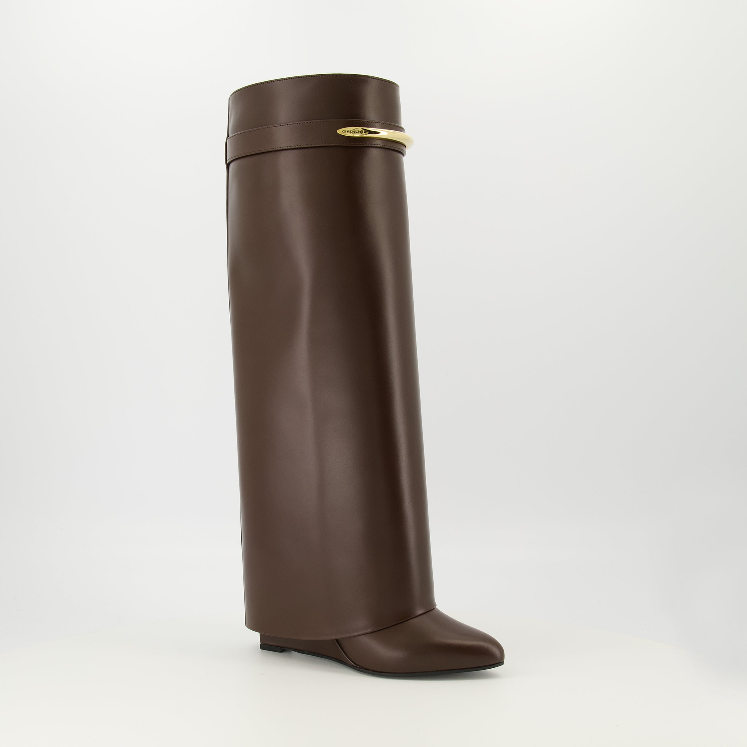 Shark Leather Ankle Boots - Givenchy - Women | WE IN STYLE