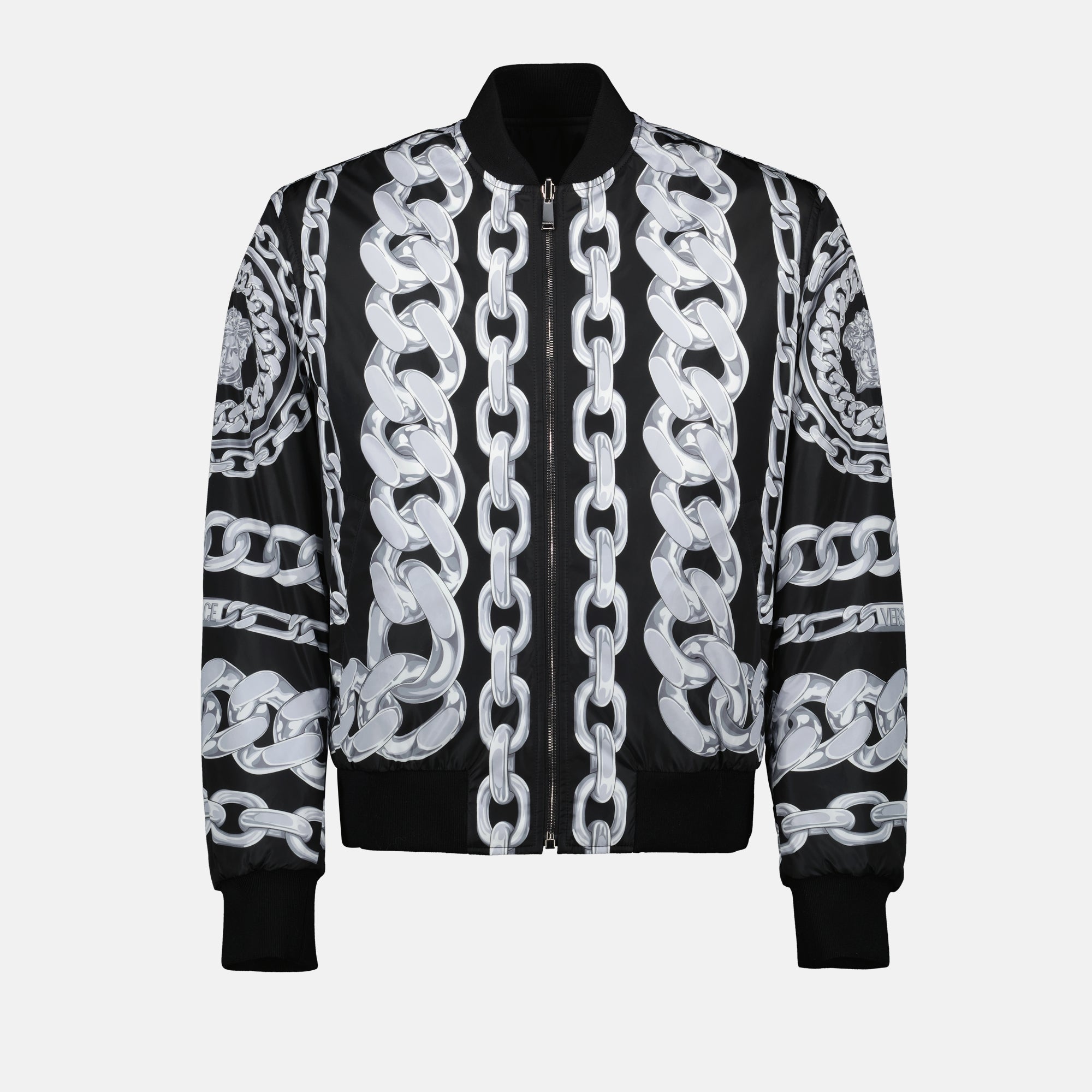 bomber jacket, Versace, reversible jacket, men's fashion, spring summer collection