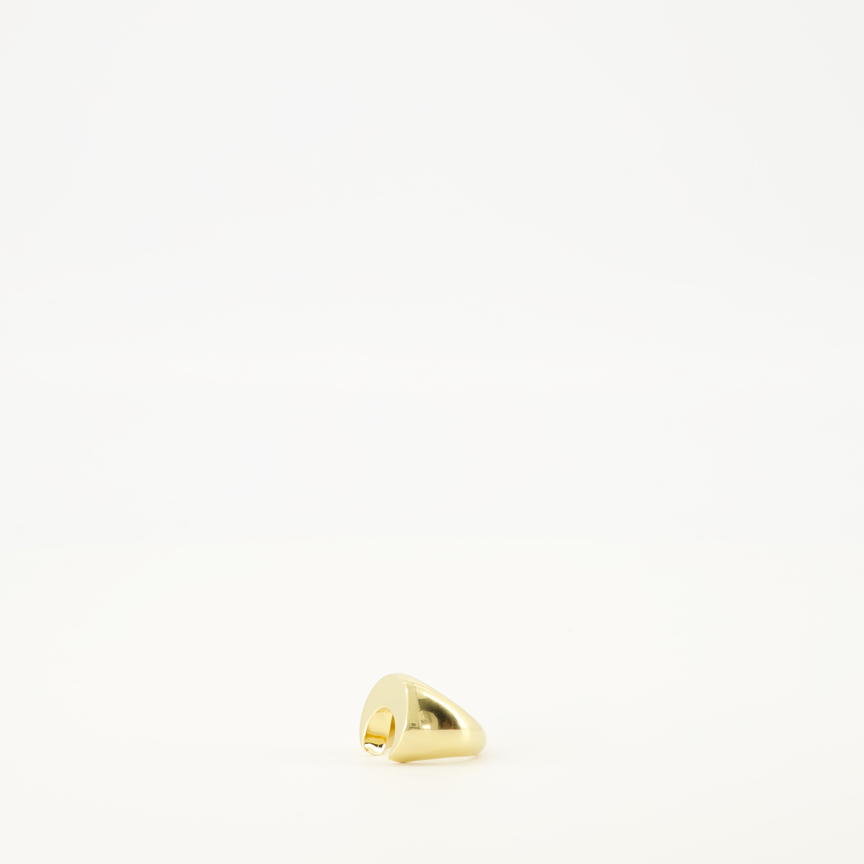 Marine Serre ring, gold-plated jewelry, engraved ring, women's accessories, luxury fashion jewelry
