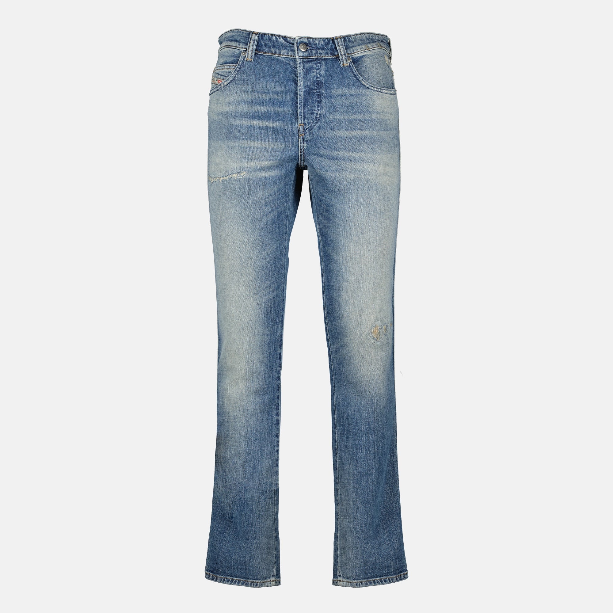 Image of jean d-vyl 1993 l32 bleu délavé by Diesel for Men - Season Spring-Summer 2026 - Front View