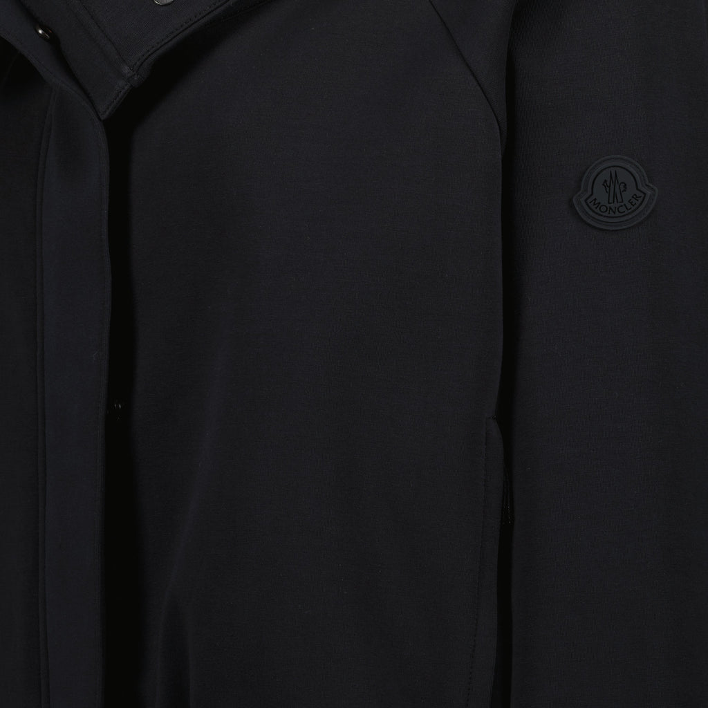 Black Zip-up Short Jacket