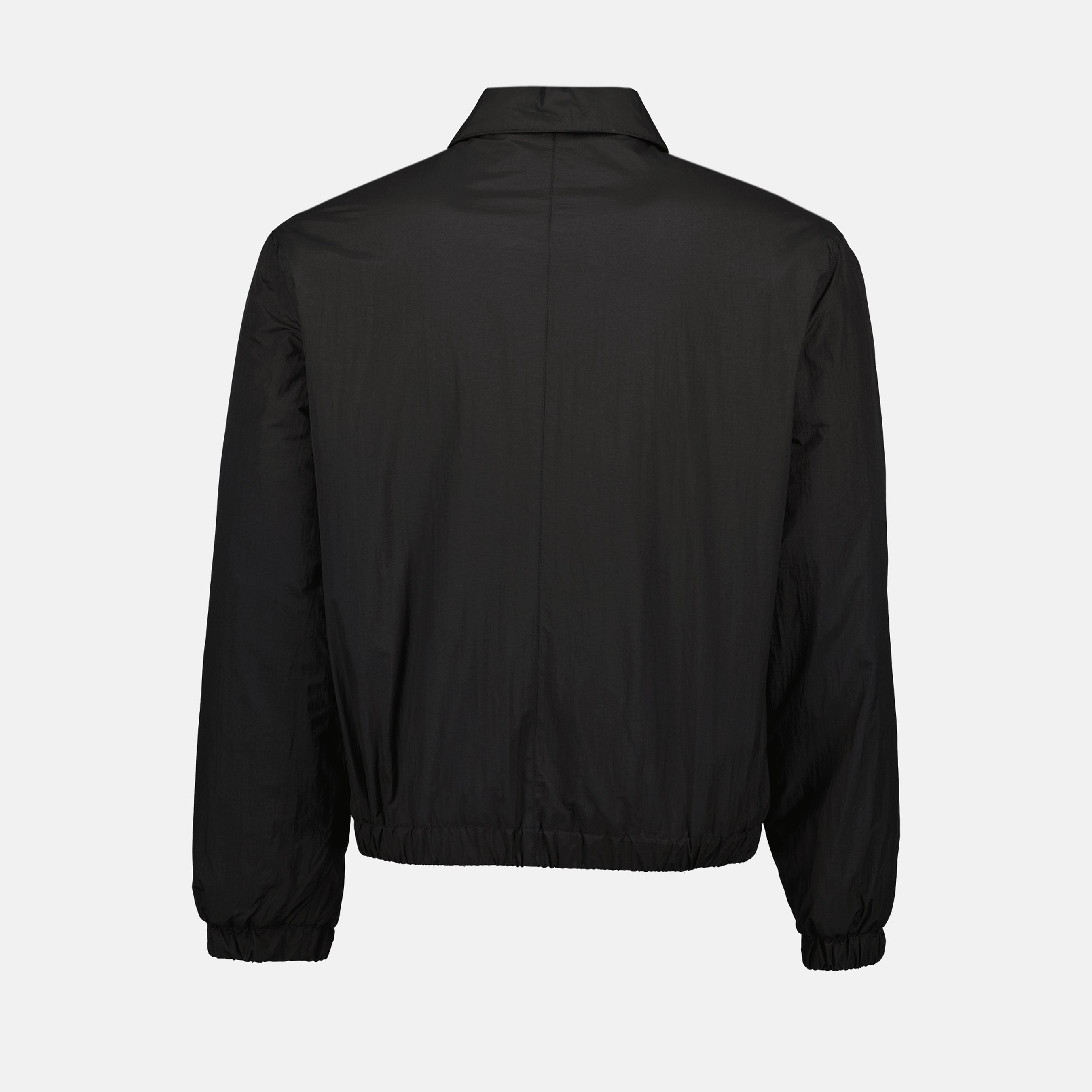 Classic Black Zip-Up Jacket